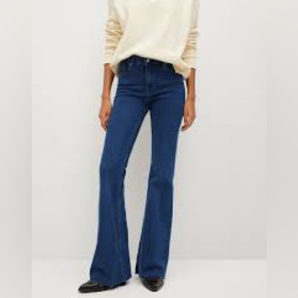 Mango flare jeans size 2